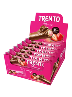 WAFER TRENTO PECCIN MORANGO 32G