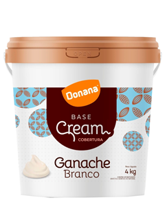 BASE CREAM DONANA GANACHE BRANCO 4KG