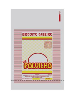 SACOLA BISC CASEIRO VERMELHO 23X35