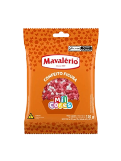 CONFEITO CORACAO MIL CORES 150G