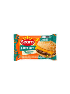 HAMBURGUER HOT HIT CHEDDAR SEARA 145G