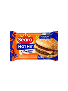 HAMBURGUER HOT HIT BARBECUE SEARA 145G