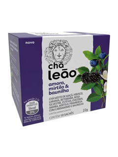 CHÁ LEÃO FUZE MAÇÃ E CANELA 3X15X2GR