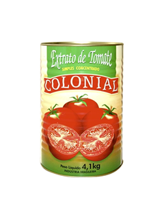 EXTRATO DE TOMATE COLONIAL LT 4,1KG