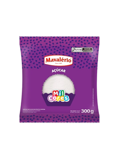 ACUCAR COLORIDO BRANCO MILCORES 300G