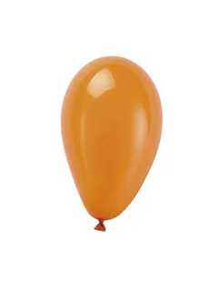 BALAO LATEX 6,5  LARANJA REGINA 50UN