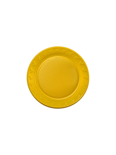 PRATO DESC AMARELO REGINA 15CM 10UN
