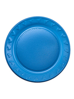PRATO DESC AZUL REGINA 15CM 10UN