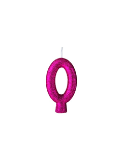 VELA CINTIL GLITTER PINK N.0 REGINA 1UN