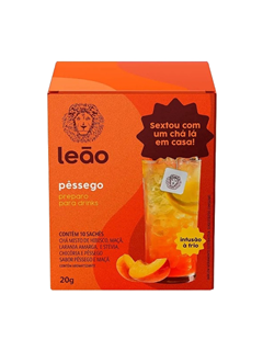 CHA LEAO DRINKS PESSEGO 2GX10UN