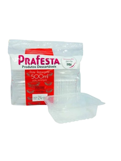 POTE RET. C/TAMPA PRAFESTA 500ML 24UN