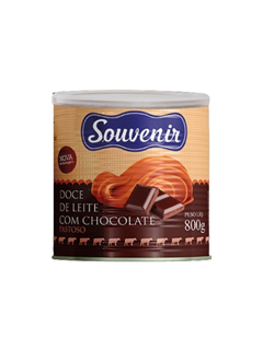 DOCE DE LEITE SOUVENI C/ CHOC LATA 800G
