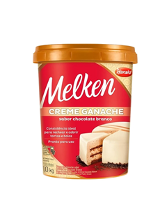 GANACHE BRANCO MELKEN HARALD 1KG
