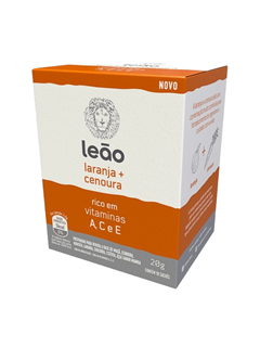 CHA LEAO VITAMINICO LARANJA 2GX10