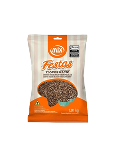 CONFEITO FLOC  MACIO CHOC ESC MIX 1,01KG