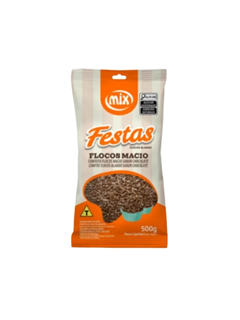CONFEITO FLOCOS  MACIO CHOC ESC MIX 500G
