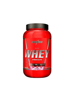 WHEY 100% PURE MORANGO INTEG MED PT 900G