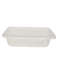 POTE RETANGULAR C/TAMPA 350ML 10UN