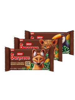 CHOCOLATE SURPRESA AO LEITE 20G