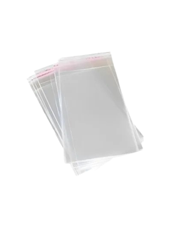 SACO TRANSP ADESIVADO 15X21 50UN