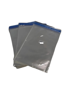 SACO TRANSP ADESIVADO 20X30 50UN