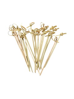 PALITO APER. KNOTTED STICK MD 15CM 50UN