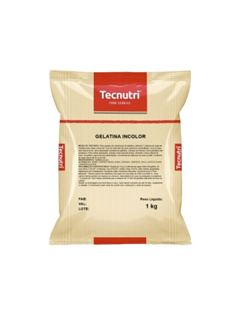 GELATINA SEM SABOR TECNUTRI SC 1KG