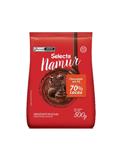 CH. EM PO 70% CACAU SELECTA NAMUR 500G