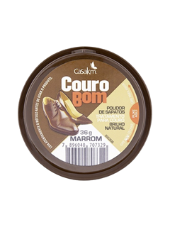 COURO BOM CREME MARROM 36GR