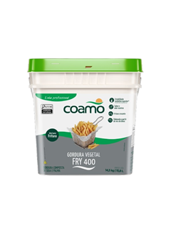 GORD. VEG HID COAMO FRY 400 BD 14,5KG