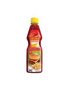 KETCHUP TRADICIONAL COLONIAL 400G
