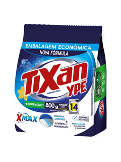 LAVA ROUPAS PO TIXAN YPE PRIMA SC 800G