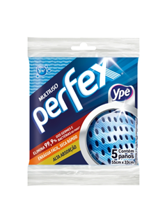PANO LIMZ MULT PERFEX ANTIBAC AZUL 5UN