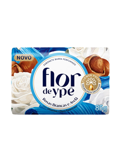 SAB FLOR DE YPE ROSAS BRANC E AVELA 85G