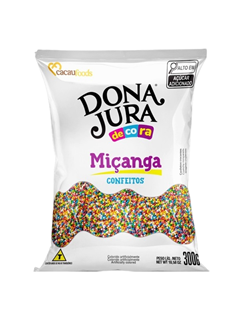 CONFEITO MICANGA COLORIDO DOCILE 300G