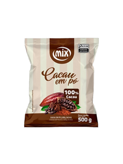 CACAU EM PO 100% MIX 500G