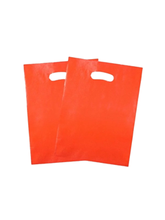 SACOLA PLASTICA LACO VERM 18X24CM 10UN