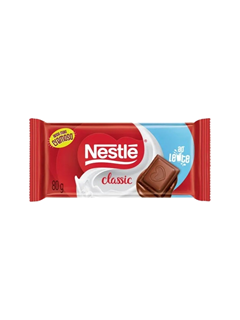 CLASSIC CHOCOLATE AO LEITE 80G
