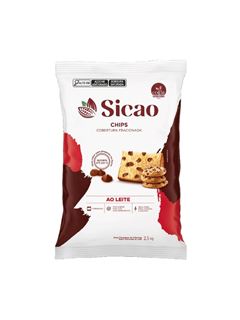 CH. CHIPS AO LEITE SICAO COB 2,5KG