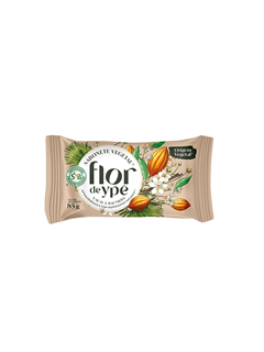 SAB FLOR DE YPE VEG/CACAU BAUN 85G