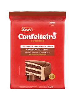 CHOCOLATE BARRA AO LEITE CONFEITEIRO HARALD 5KG