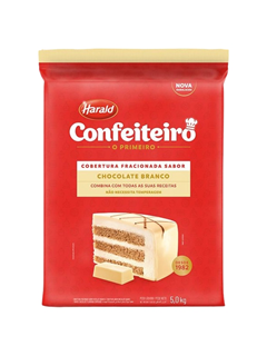 CHOCOLATE BARRA BRANCO CONFEITEIRO HARALD 5KG