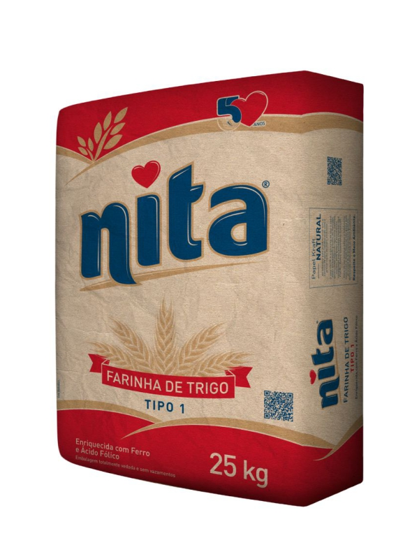 FARINHA DE TRIGO ESPECIAL NITA PÃO 25KG | Cercal Distribuidora de Alimentos