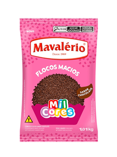 CHOCOLATE GRANULADO MACIO MIL CORES MAVALÉRIO 1,01KG