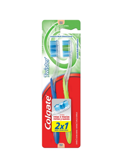 ESCOVA DENTAL COLGATE TWISTER FRESH LEVE 2 PAGUE 1