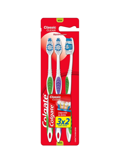 ESCOVA DENTAL COLGATE CLEAN CLASSIC LEVE 3 PAGUE 2