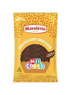 CHOCOLATE GRANULADO CROCANTE MIL CORES MAVALÉRIO 1,01KG